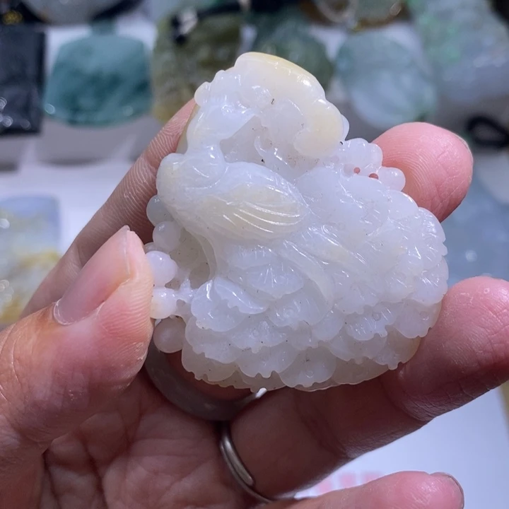 【闪购商品】颈饰未镶嵌翡翠凤凰