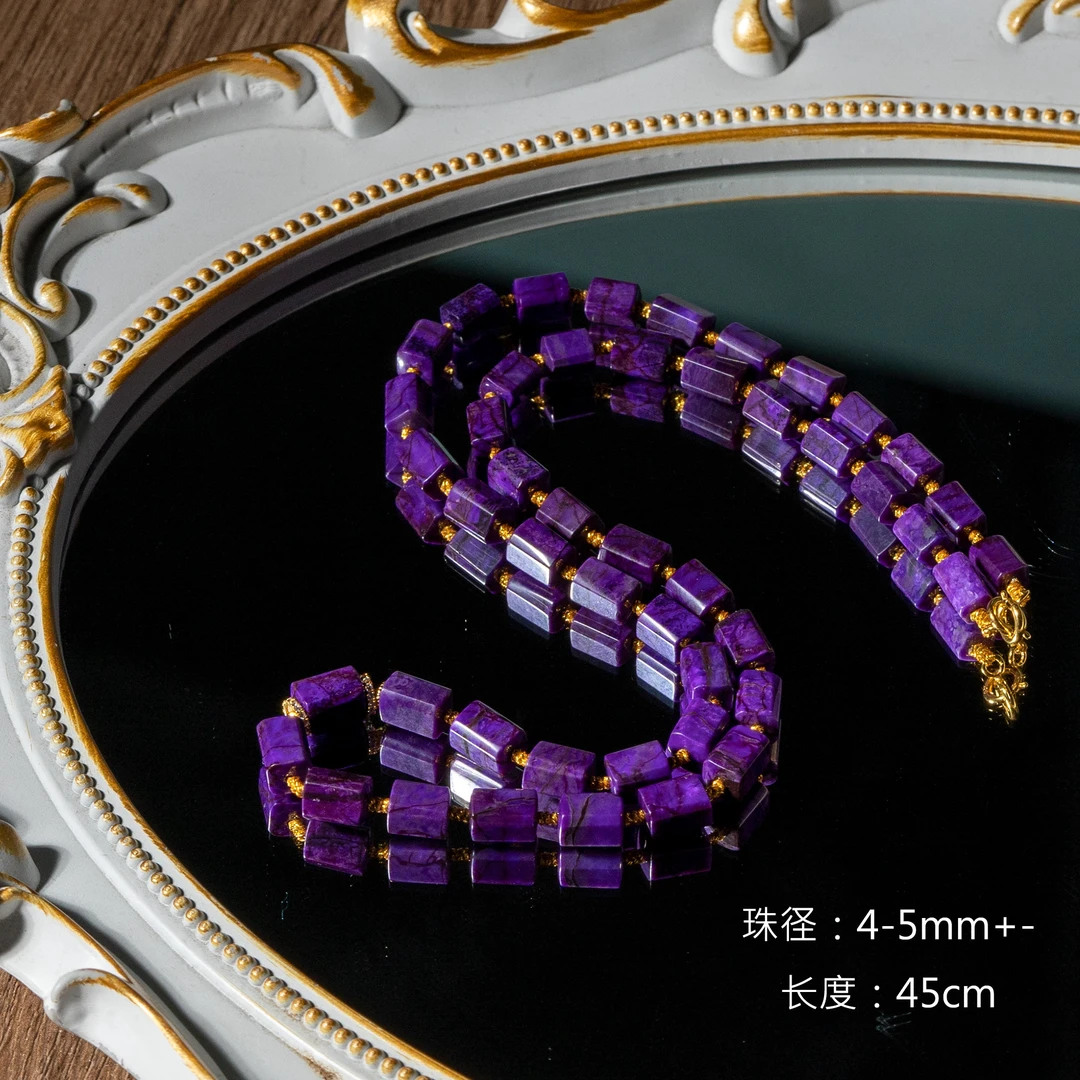 世间臻宝-依秋|18K金舒俱来项链/多样性发/P8361/15