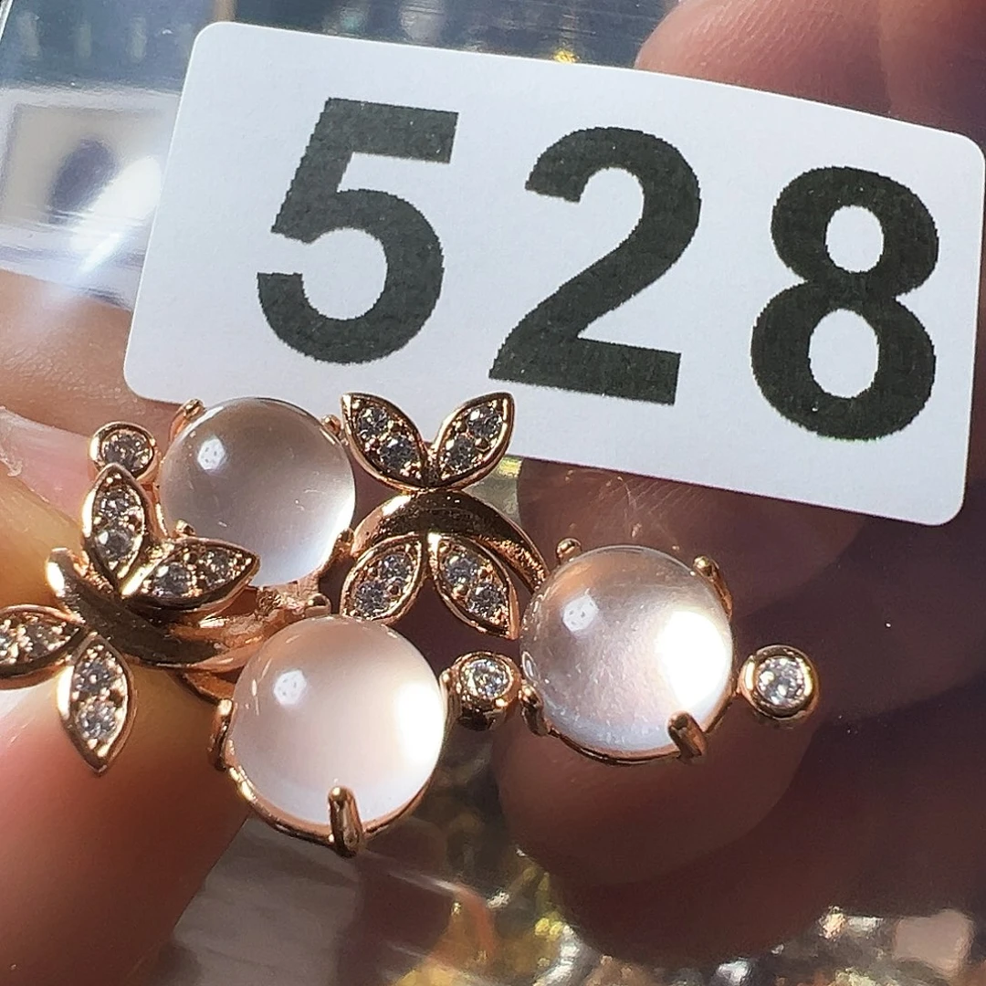 水晶颈饰未镶嵌粉水晶吊坠带皮绳发货