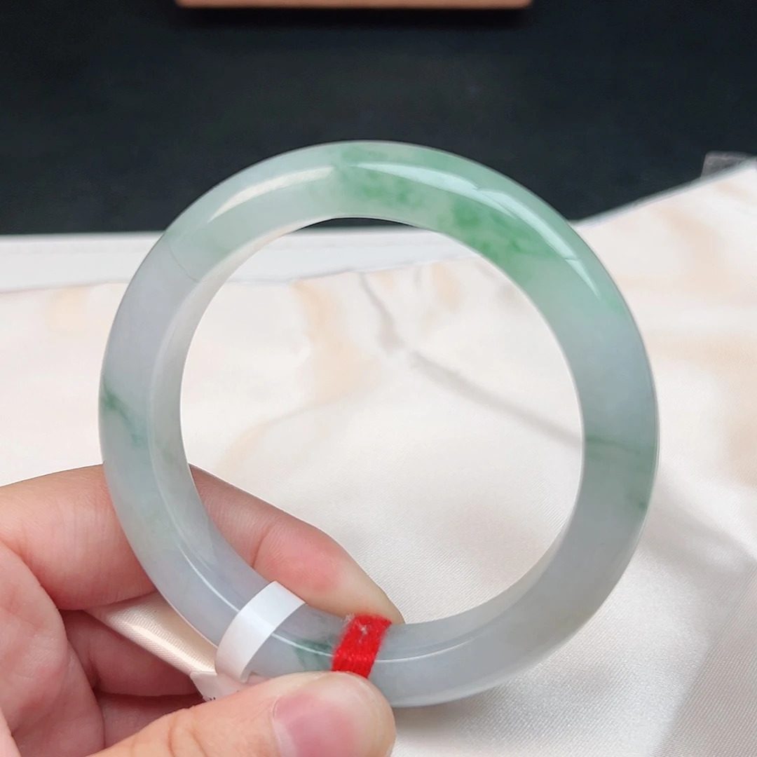 翡翠未镶嵌手镯b0707-1