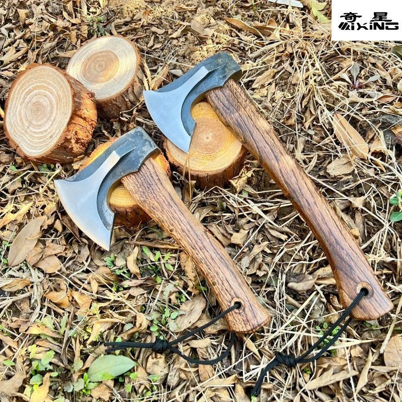 处理户外飞机斧型不夹斧砍骨劈柴斧头锻打斧头