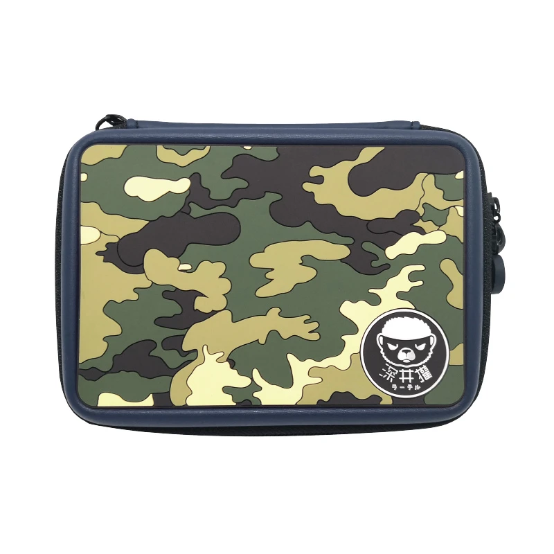 深井獾便携连接小型收纳包化妆包钓鱼包迷彩红迷彩绿 赠迷彩挂绳