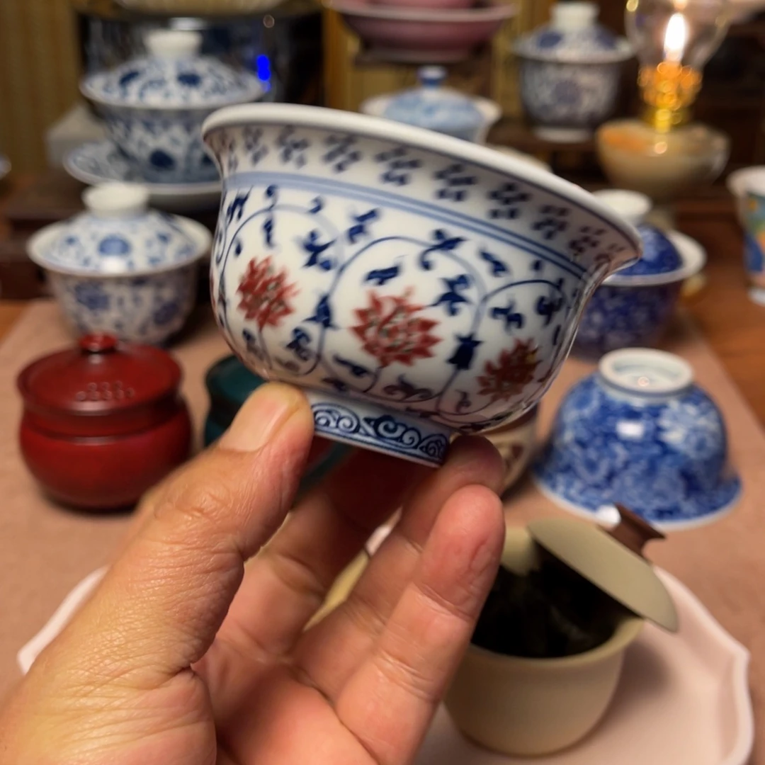 杯星慧陶瓷釉下彩茶具02