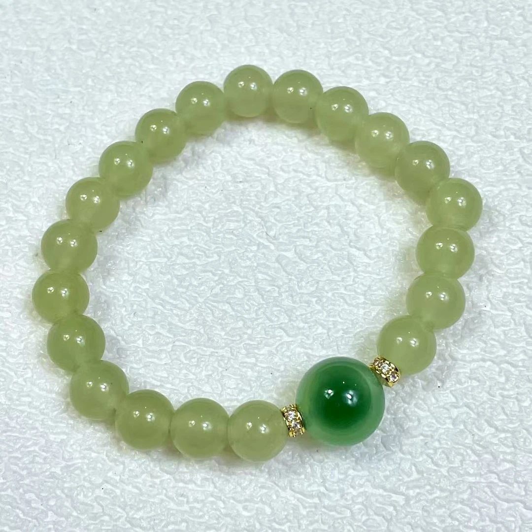 合金莫桑石手链 单圈时尚精品 FY662-89