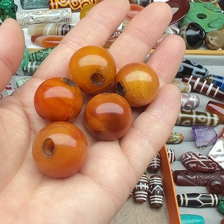 玛瑙/玉髓合金颈饰