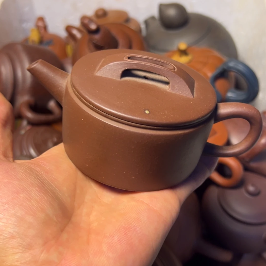 紫砂茶壶宜兴原矿紫砂壶200毫升容量