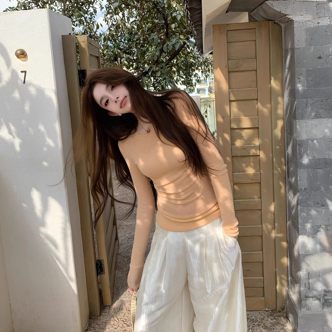 “口碑王牌水溶羊毛”miu系嗲嗲 心机A4蚂蚁腰 100水溶绵羊毛上衣