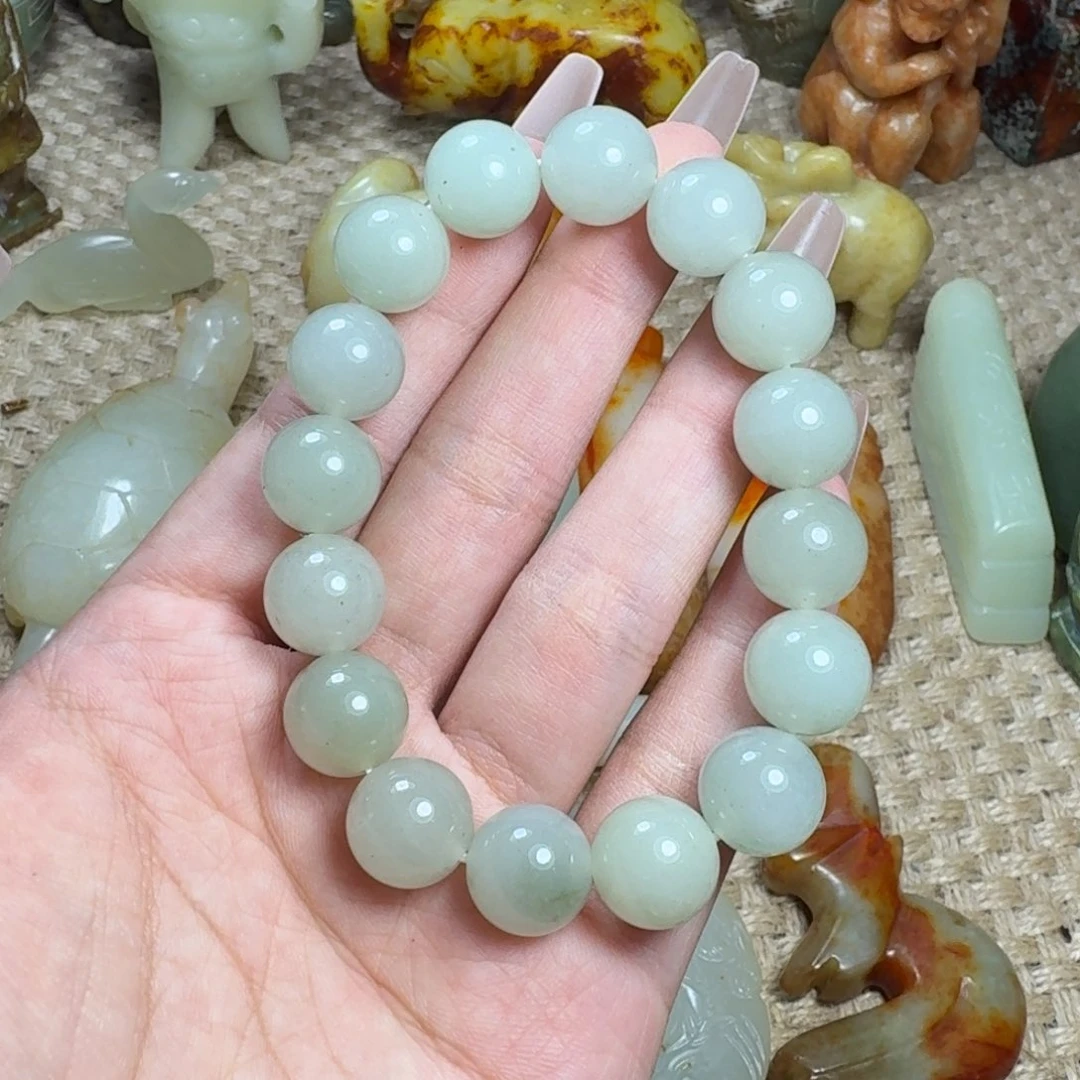 白玉菩提吊坠挂件
