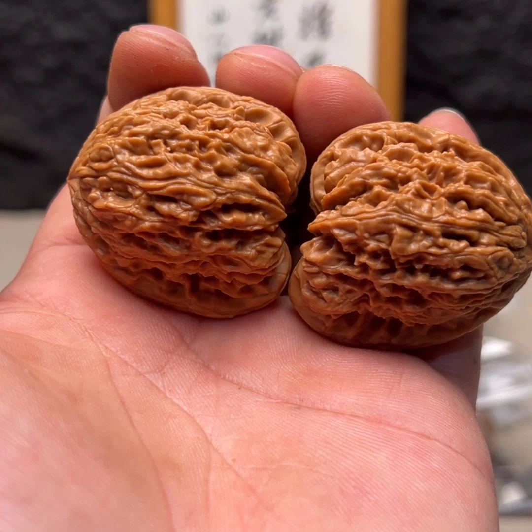 ***把件文玩核桃南疆40有黄