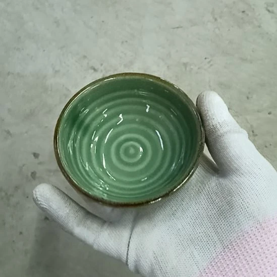 盘瓷器微瑕口径8.5