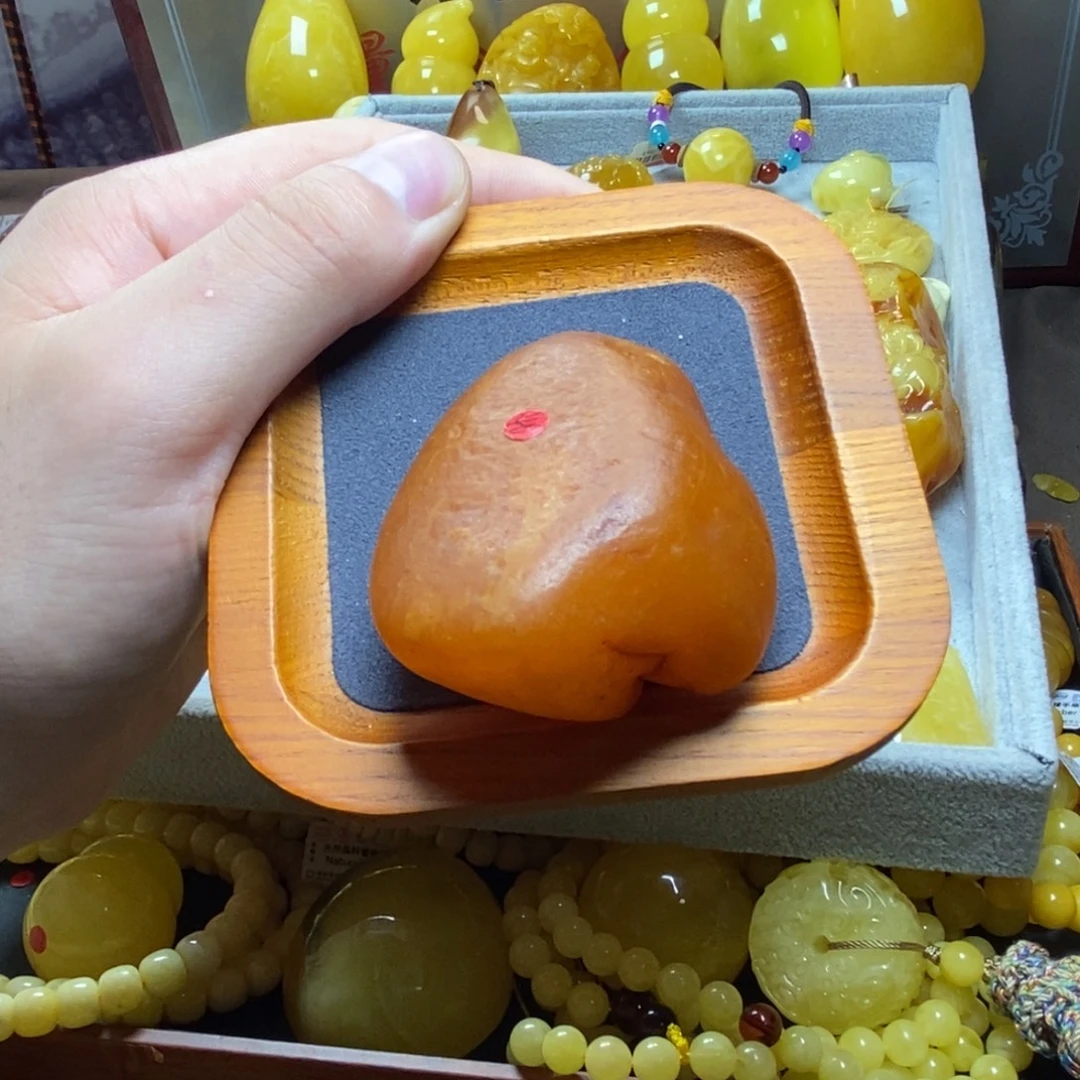 裸石琥珀未镶嵌蜜蜡