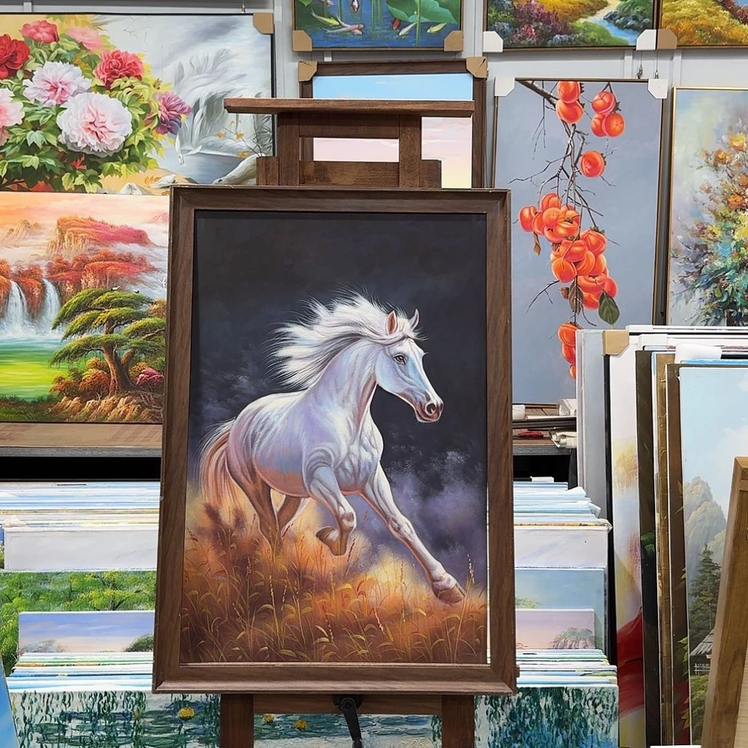 油画6898油画作品展作品集一