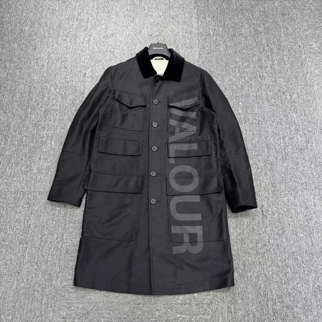 99新 Alexander McQueen/亚历山大·麦昆 字母大衣外套48码17181