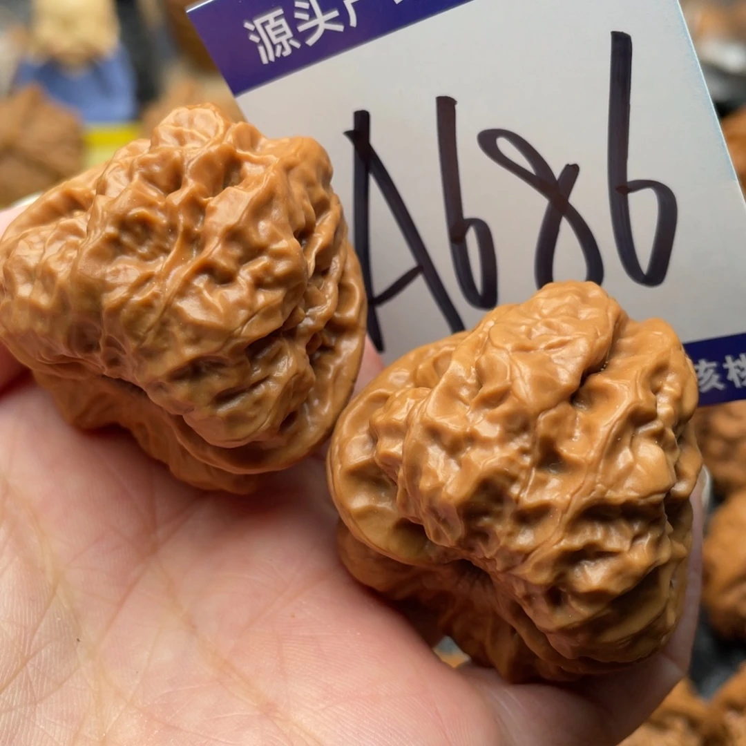 桃核把件蛤蟆头39