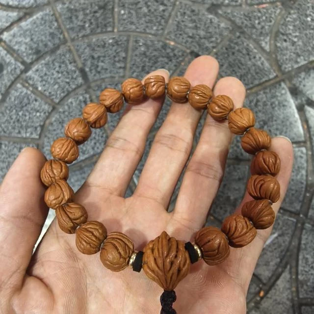 【曹美丽精选】H71332-桃核手持-尺寸11左右mm