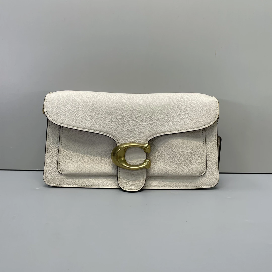 90新 COACH/蔻驰 小林/tabby26白色酒神包26*14*7cmB011915