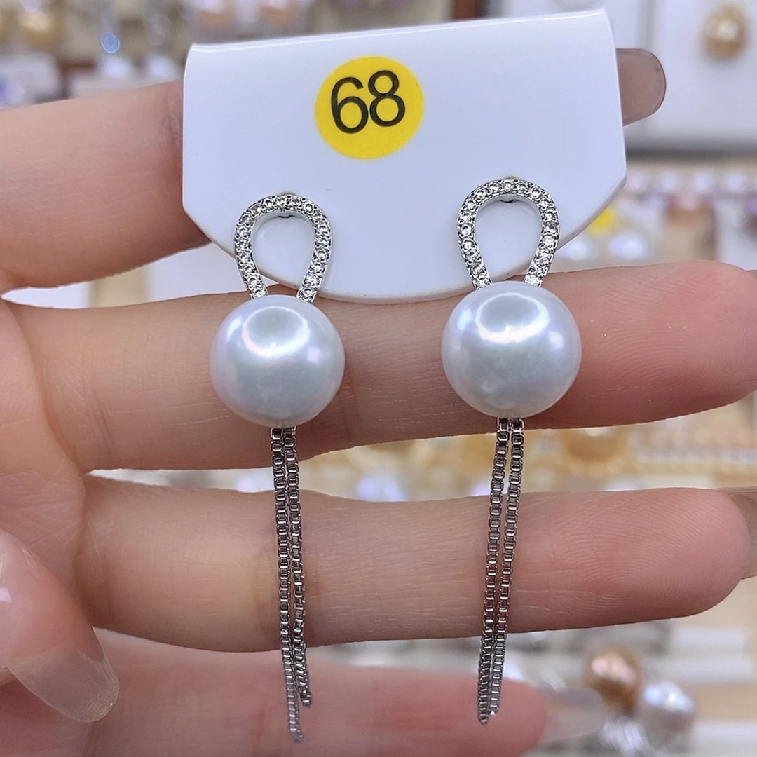 耳饰未镶嵌淡水珍珠