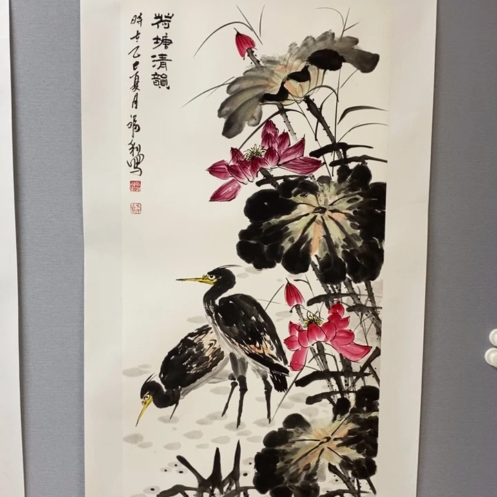 国画亲笔手绘原创