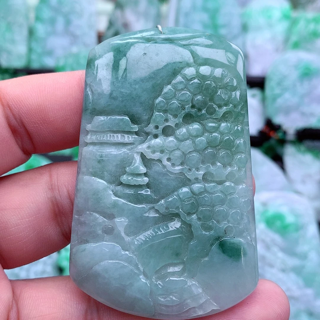 翡翠吊坠(不含链)未镶嵌