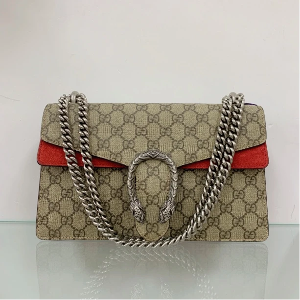 99新 GUCCI/古驰 sz/古驰/中号红色酒神/789