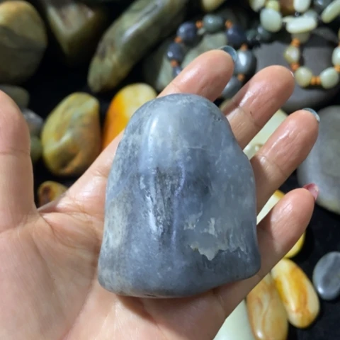 和田玉（糖玉）未镶嵌车挂
