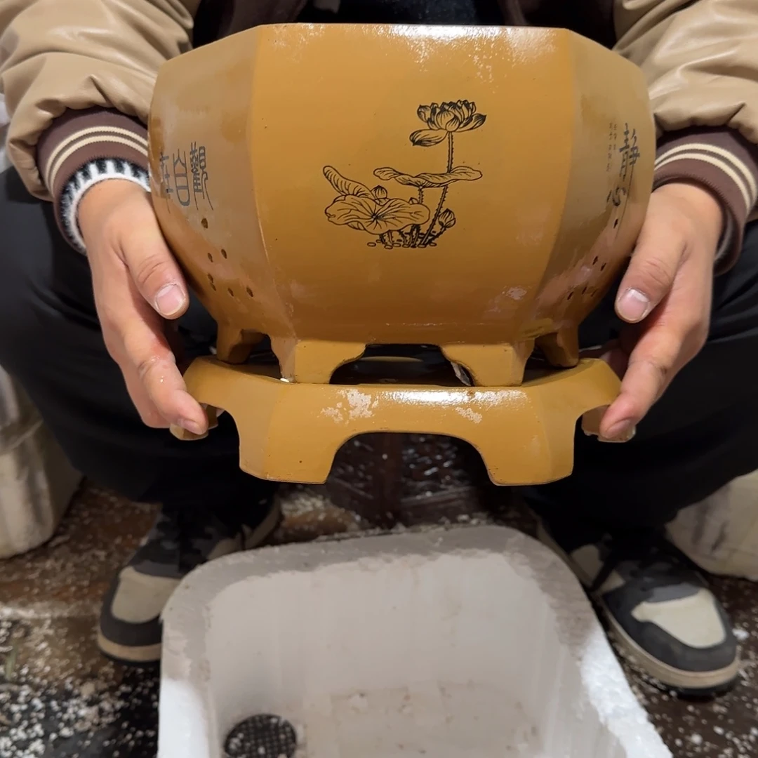 花盆紫砂口径25.20口径