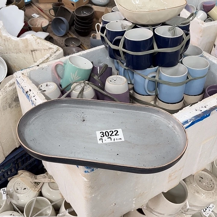 搪瓷微瑕外贸陶瓷3022