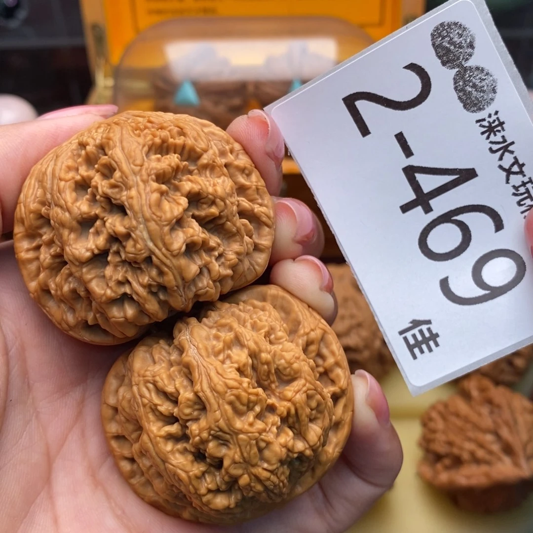 文玩核桃把件45粗筋