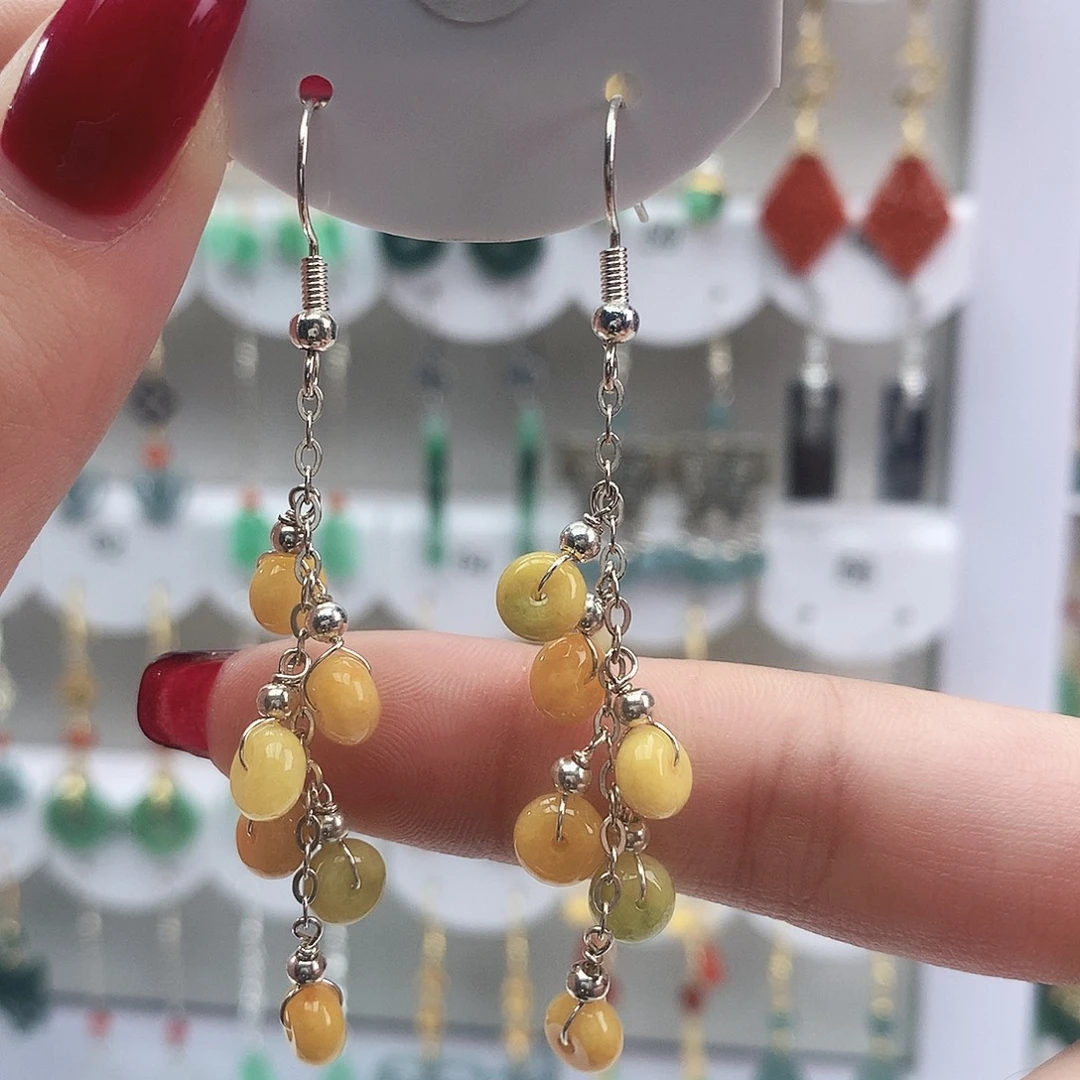 翡翠未镶嵌颈饰34