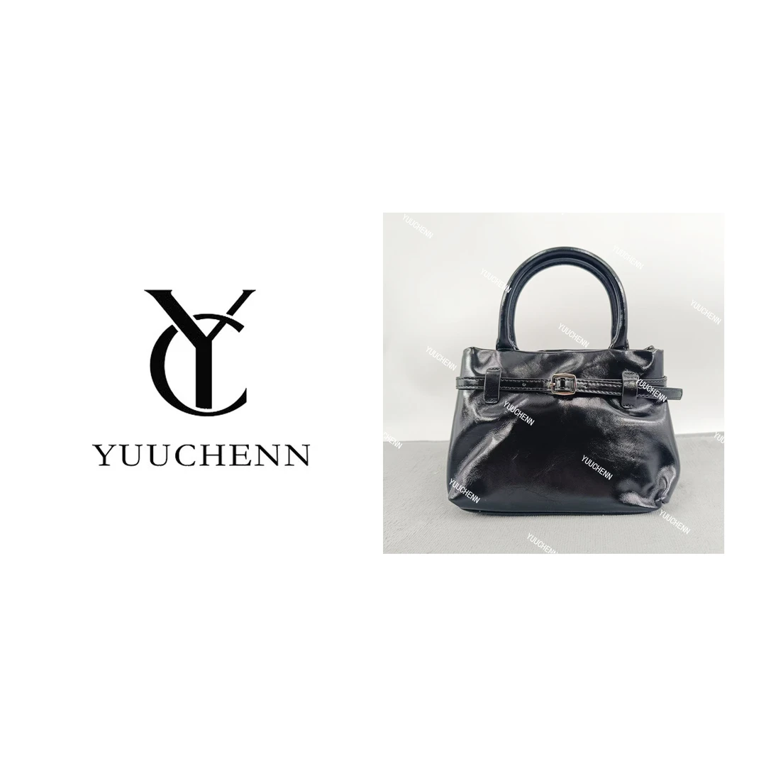 YUUCHENN/20cm原创设计高定真皮包 HH4389