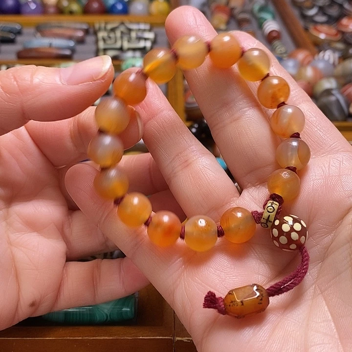 玛瑙/玉髓未镶嵌手串