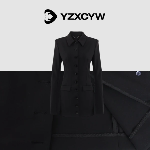 时尚纯色百搭小众风格修身显瘦通勤衬衫连衣裙 1233