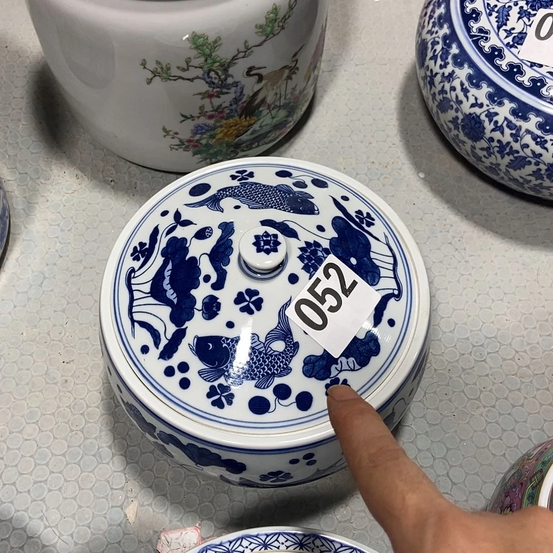 飛***天瓷片景德镇陶瓷罐052