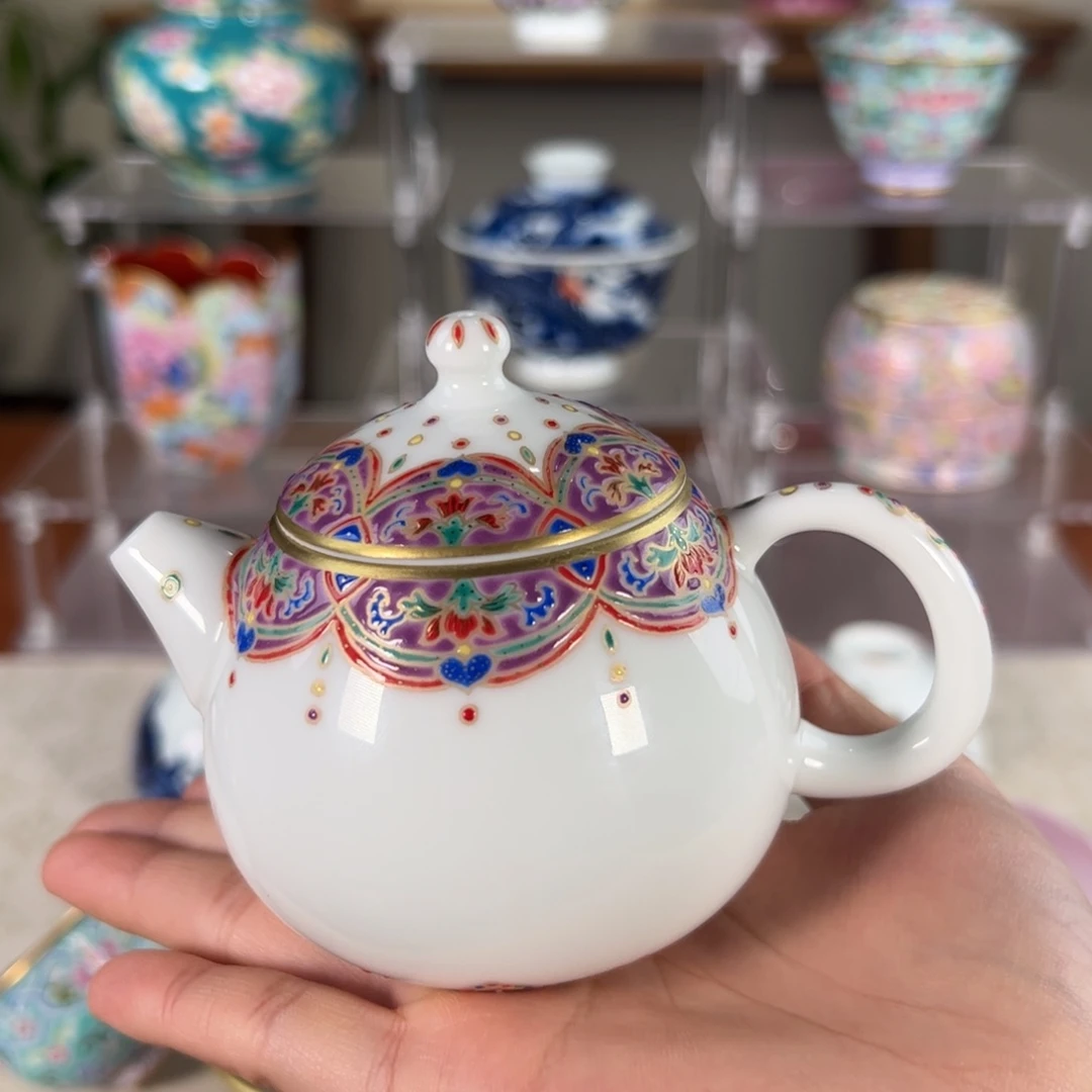 纯手工手绘 高端茶器