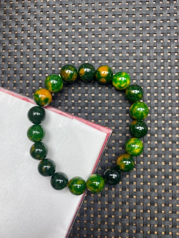 孔雀绿卡10m手串486