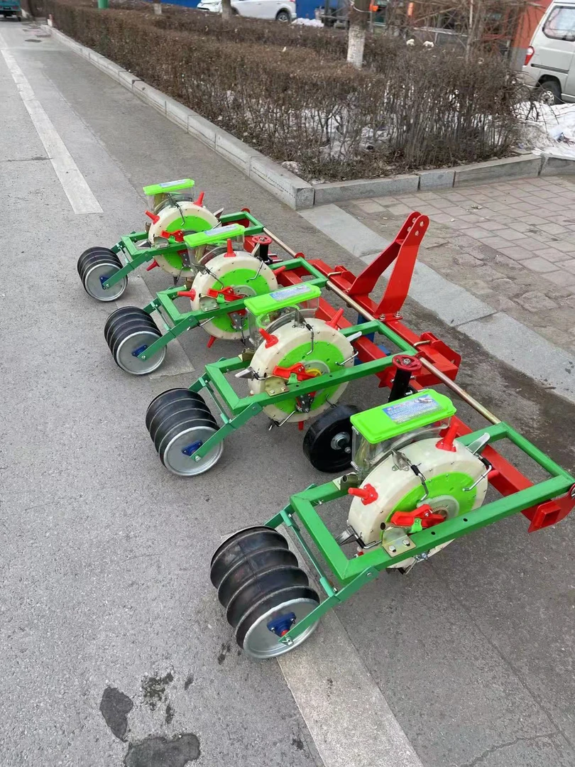 车带4行指夹单播种机
