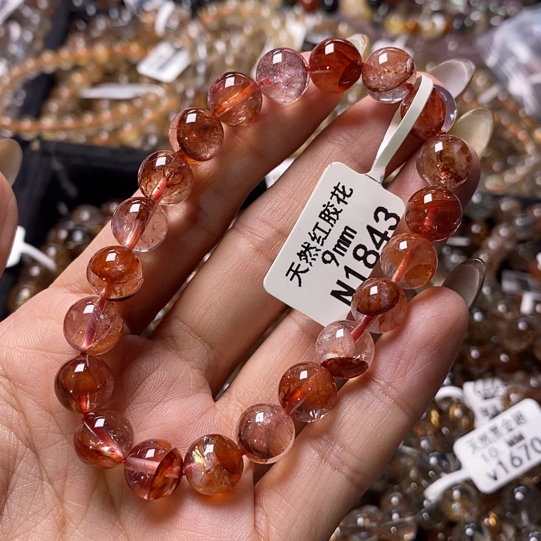 水晶未镶嵌手链水