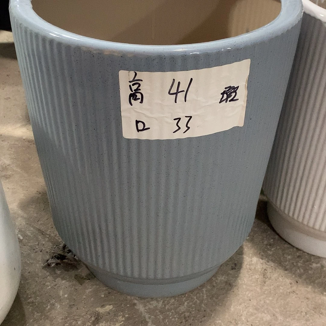 高温陶瓷花盆微瑕