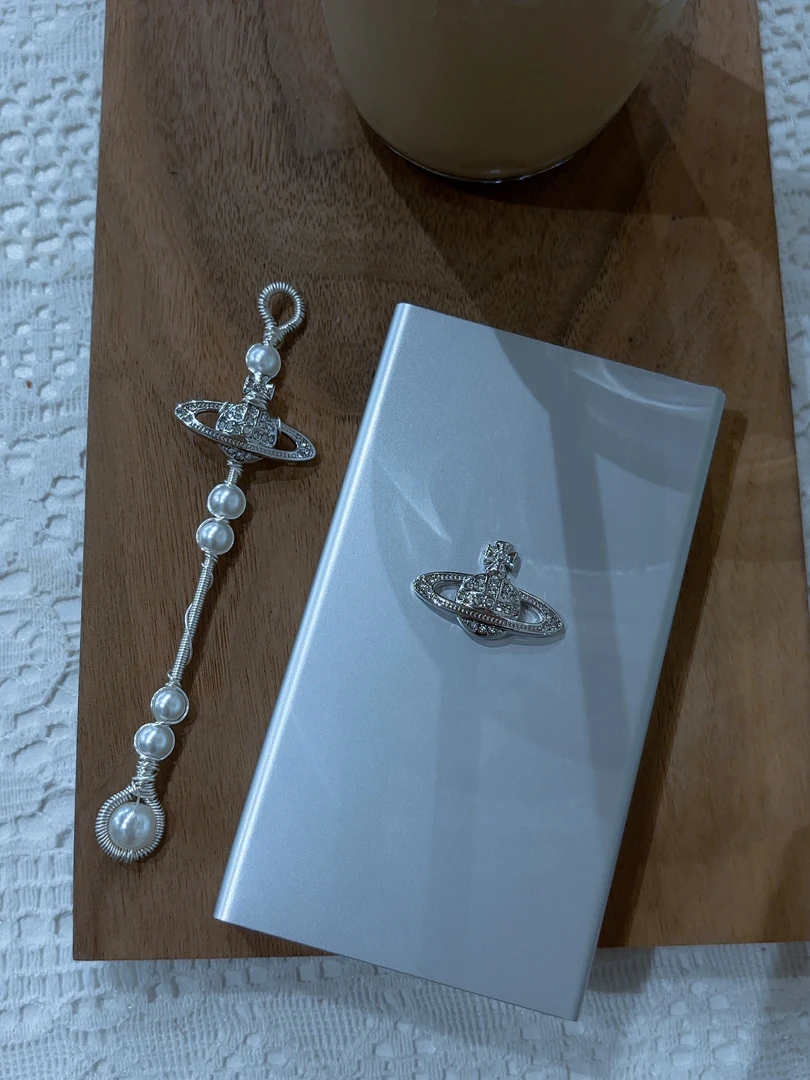 小众高级土星手作烟托千金感烟夹细烟烟盒潮流简约时尚烟托夹