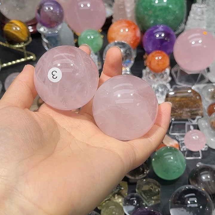 考***5未镶嵌珠宝半成品水晶4.9左右