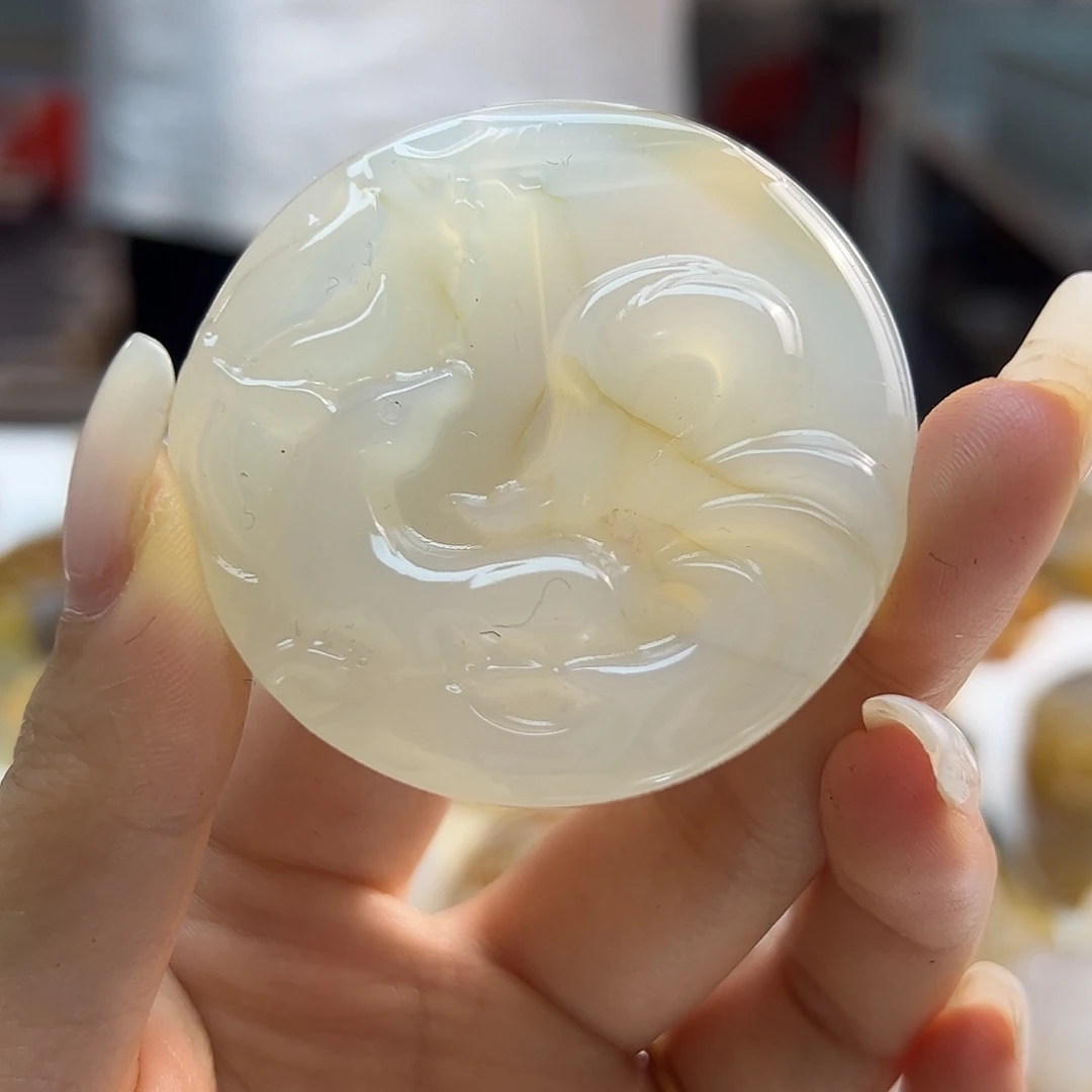 玛瑙/玉髓未镶嵌吊坠(不含链)