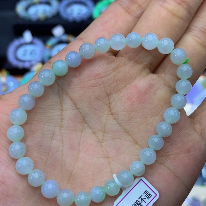 翡翠未镶嵌手链翡翠