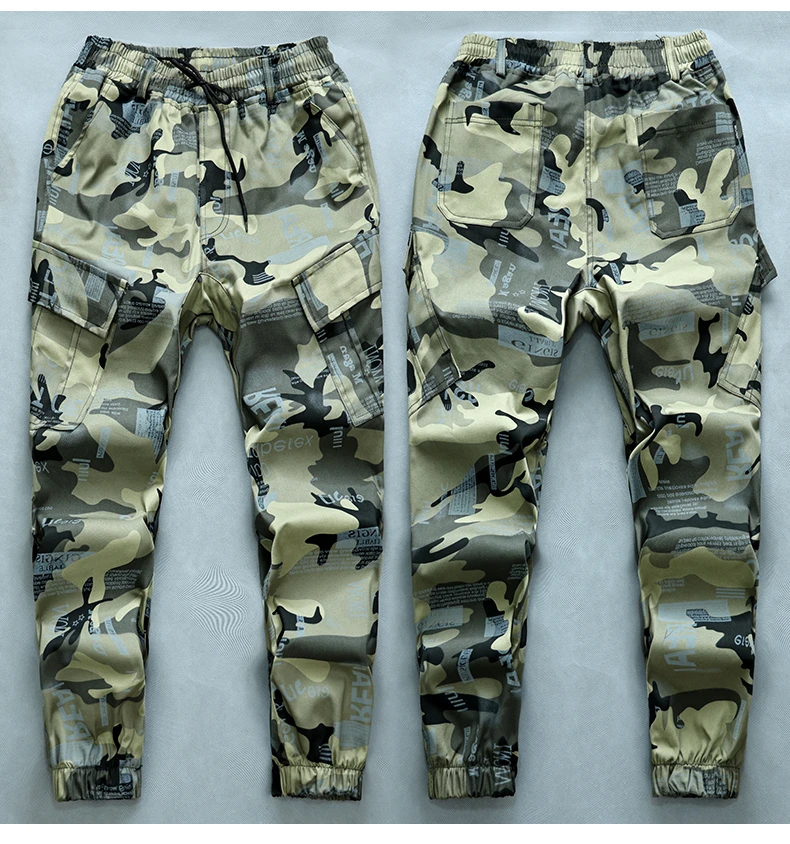 L男装春秋迷彩工作裤耐磨工装舒适户外透气加厚春秋冬焊工服电焊