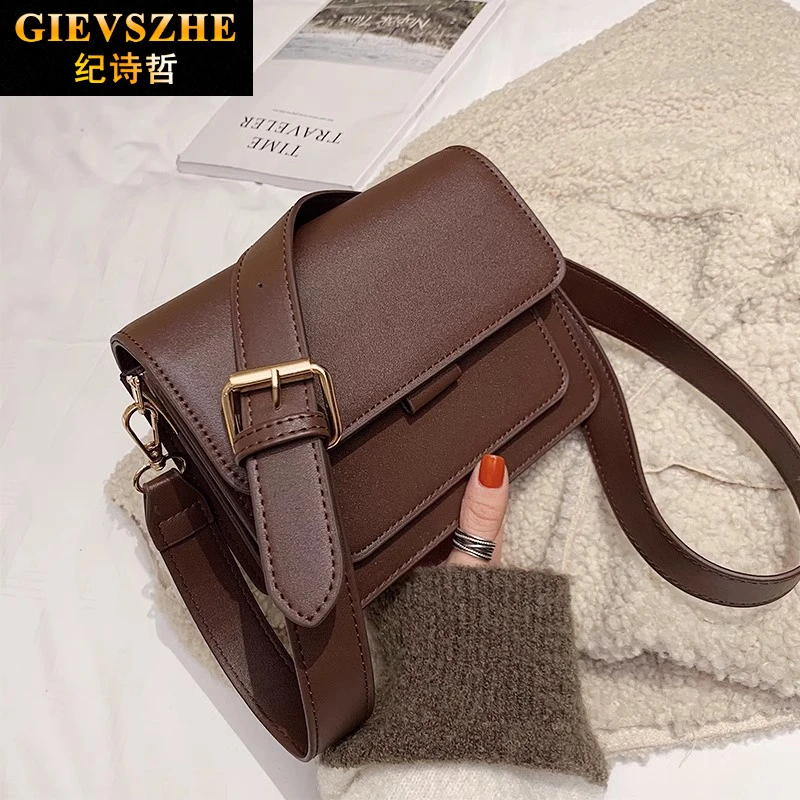 纪诗哲包包女款百搭手提包斜挎包单肩包送女友老婆七夕情人节礼物