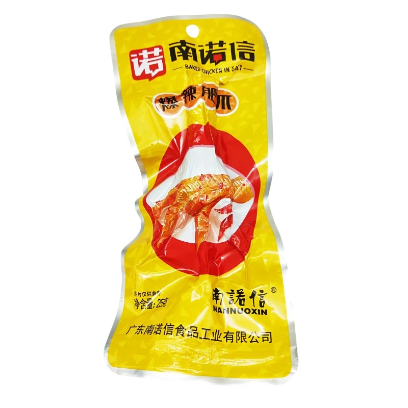 南诺信爆辣肥爪25克盐焗鸡爪香辣凤爪广东特产休闲零食熟食小吃