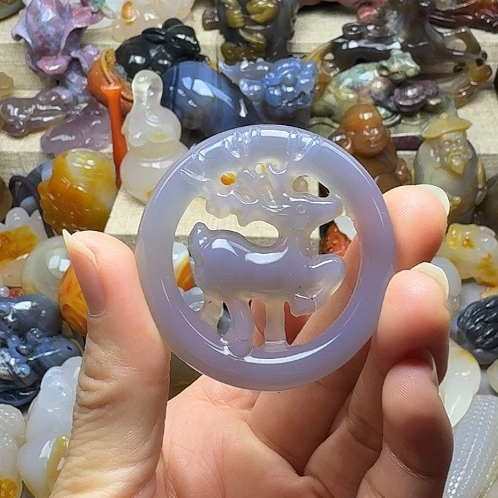 玛瑙/玉髓未镶嵌饰品