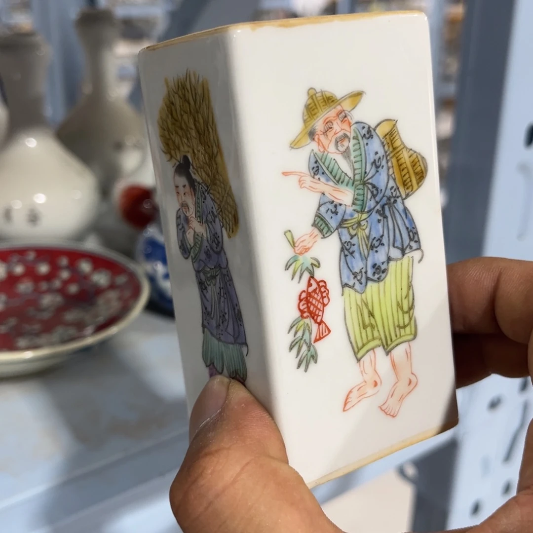 摆件摆件手绘瓷器全部处理