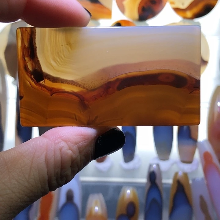 查罗石银S925镀金镶嵌珠宝半成品164