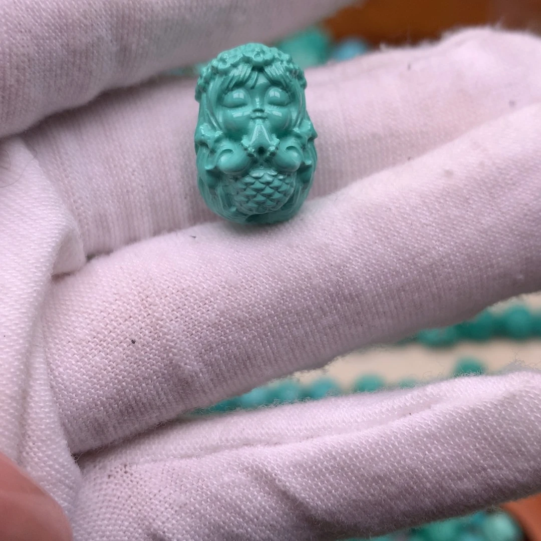 原生态散珠配饰人鱼公主