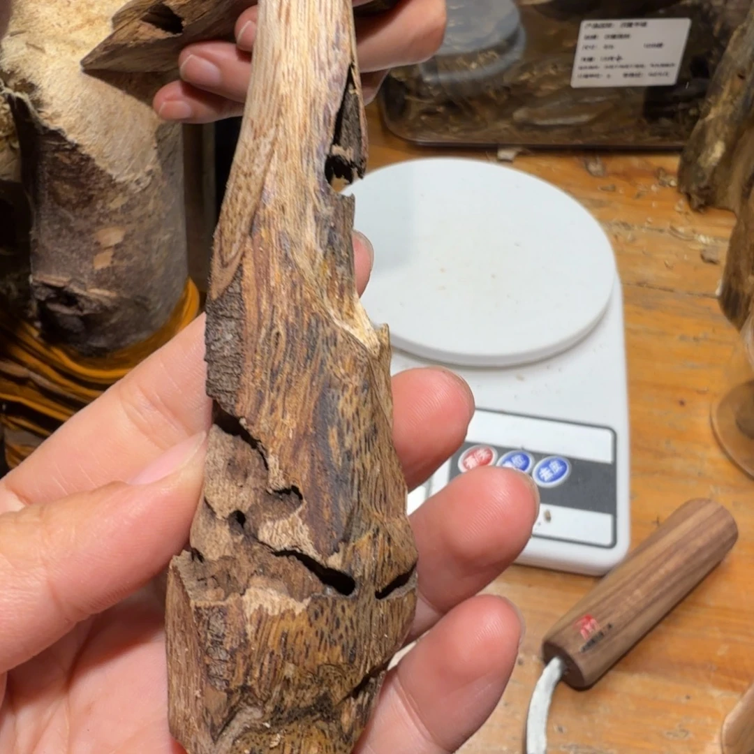 棋楠沉香白奇块料25k